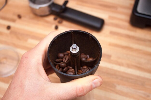 moler el cafe