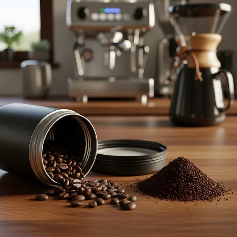 ¿Cada cuánto tiempo deberías cambiar el café en grano según tu consumo y cafetera?