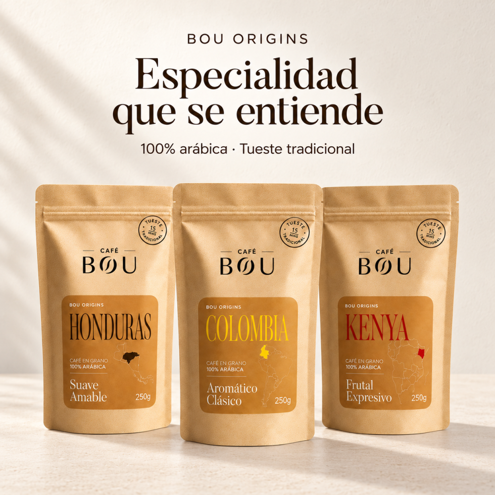 CAFÉ EN GRANO BOU ORIGINS KENYA - 250 g