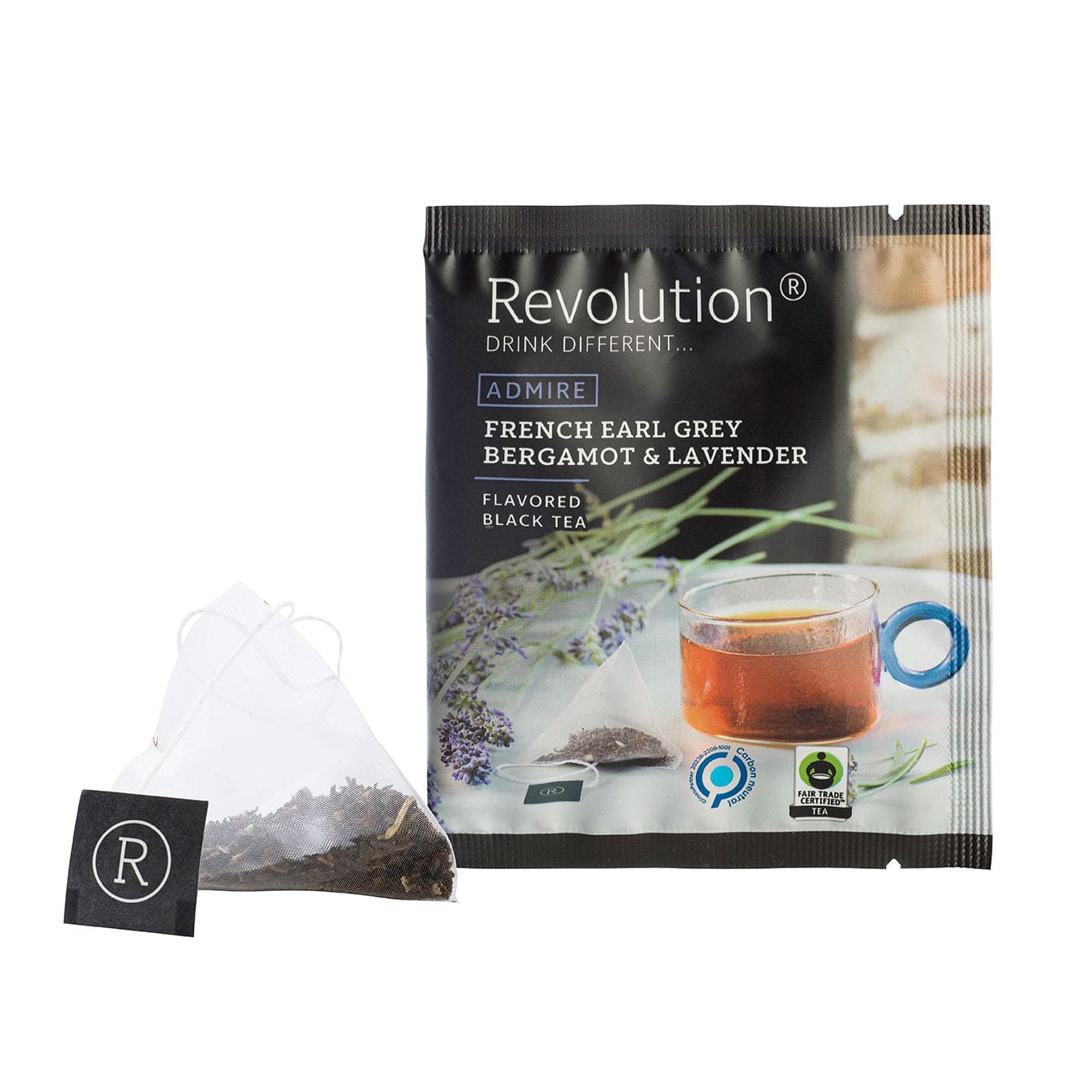 TÉ NEGRO EARL GREY CON LAVANDA - 20 PIRÁMIDES