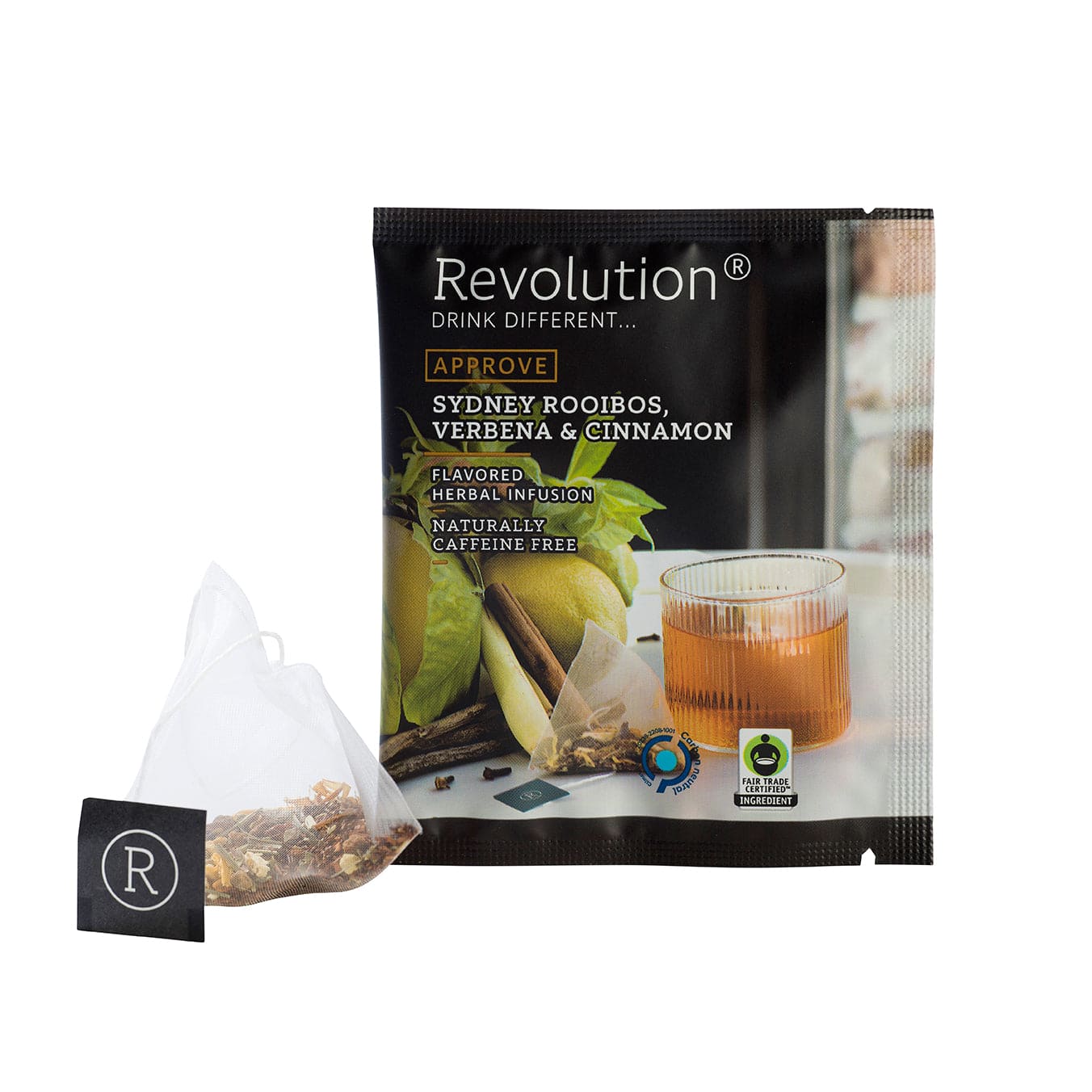 ROOIBOS CON CANELA Y HIERBA LUISA  - 20 PIRÁMIDES