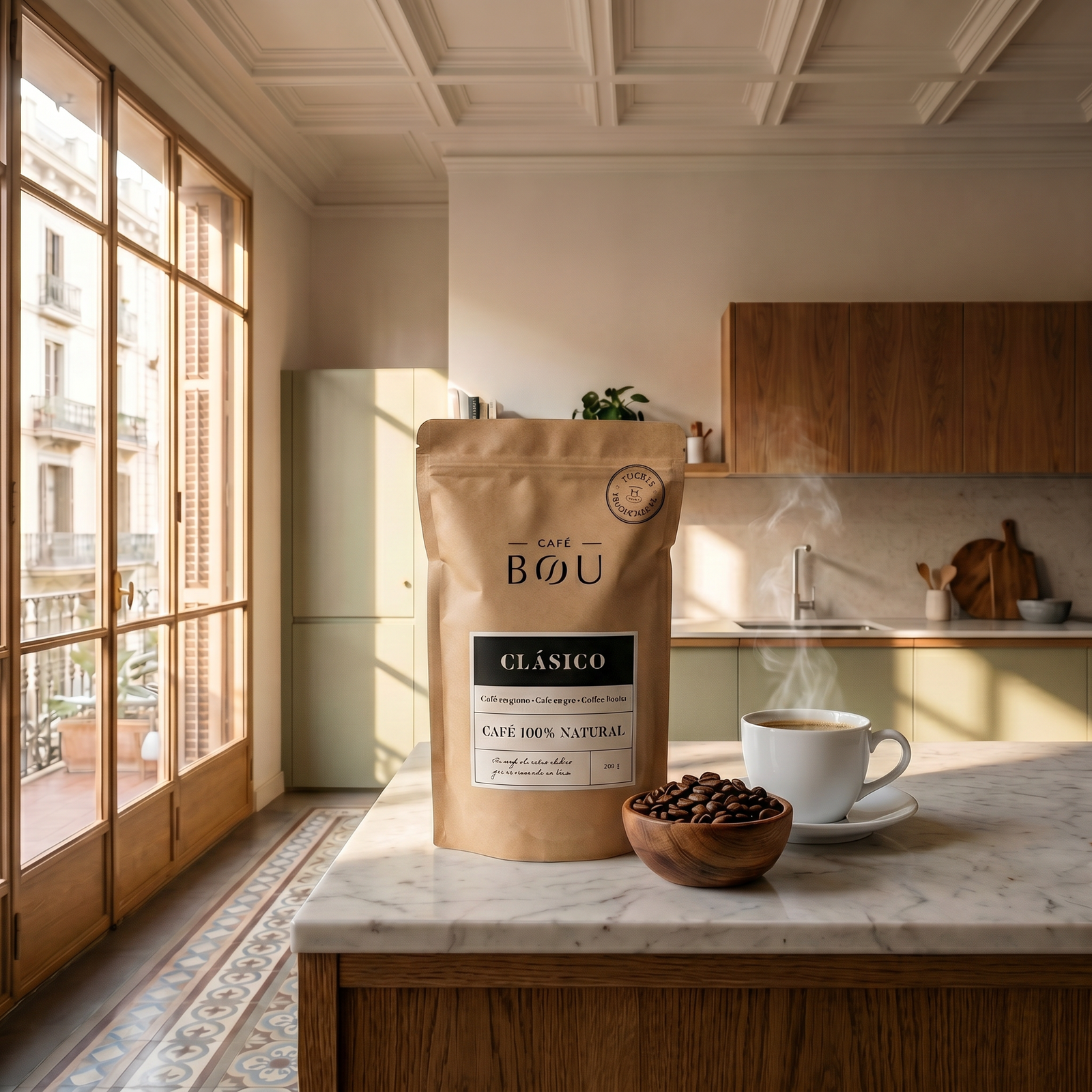CAFÉ EN GRANO CLÁSICO -250 g