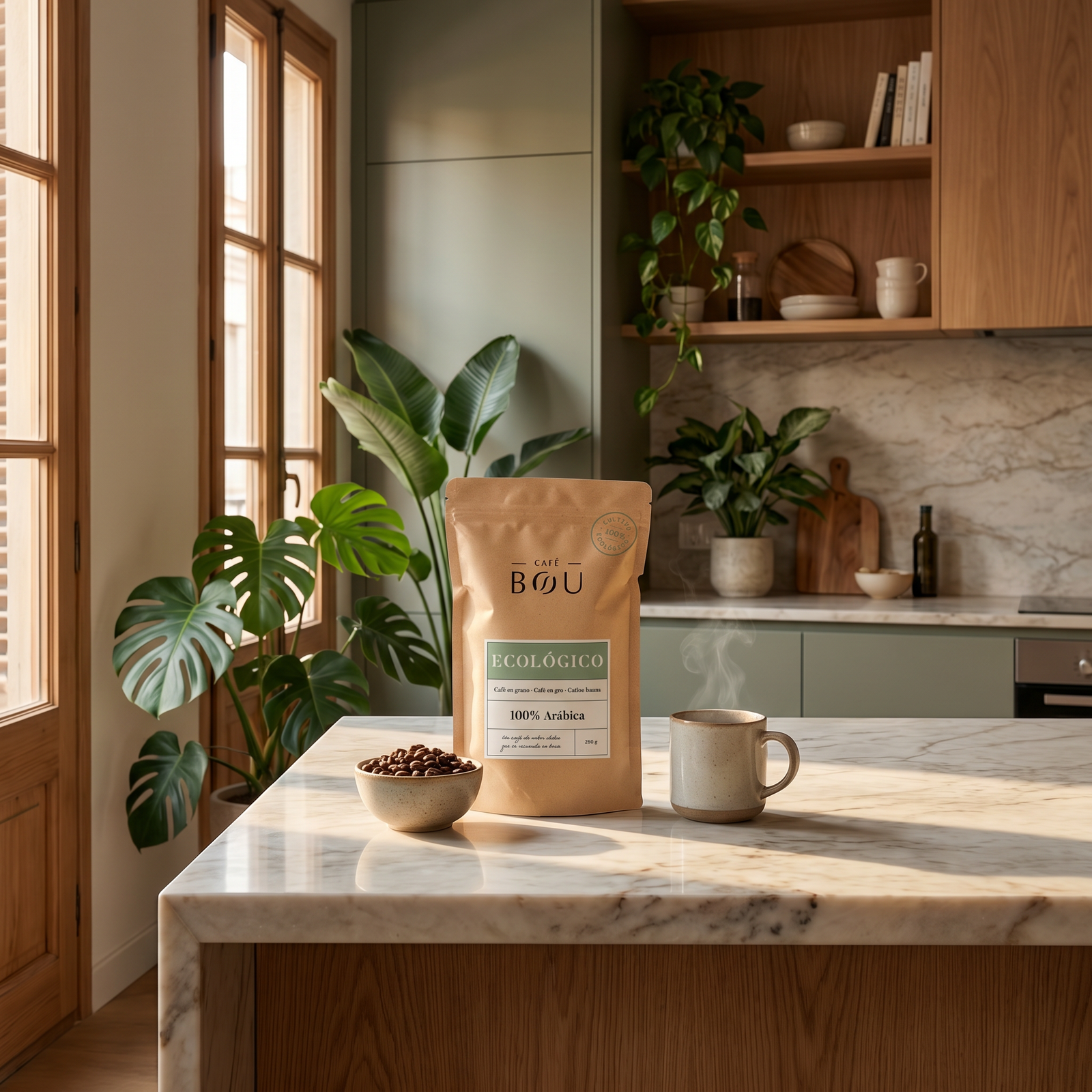 CAFÉ EN GRANO ECOLÓGICO / 100% ARABICA