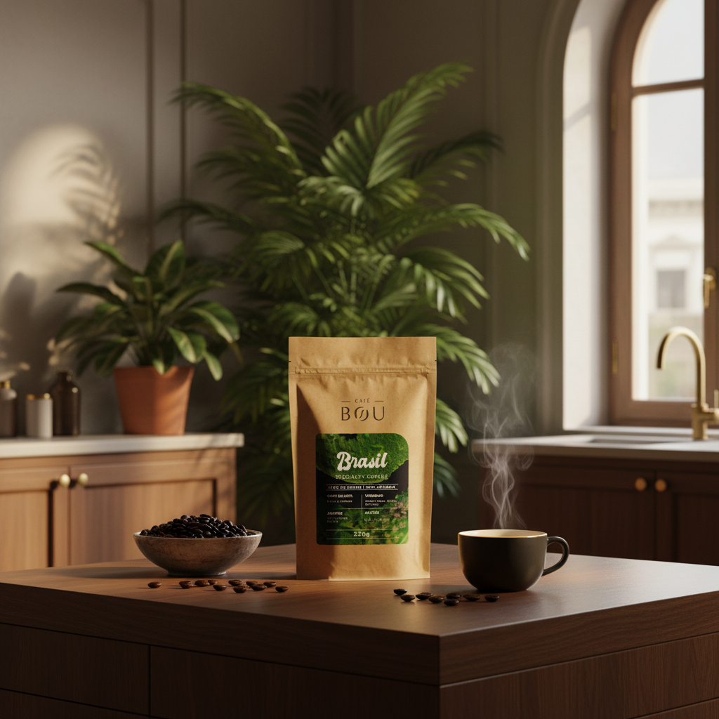 CAFÉ DE ESPECIALIDAD EN GRANO BRASIL-250 g