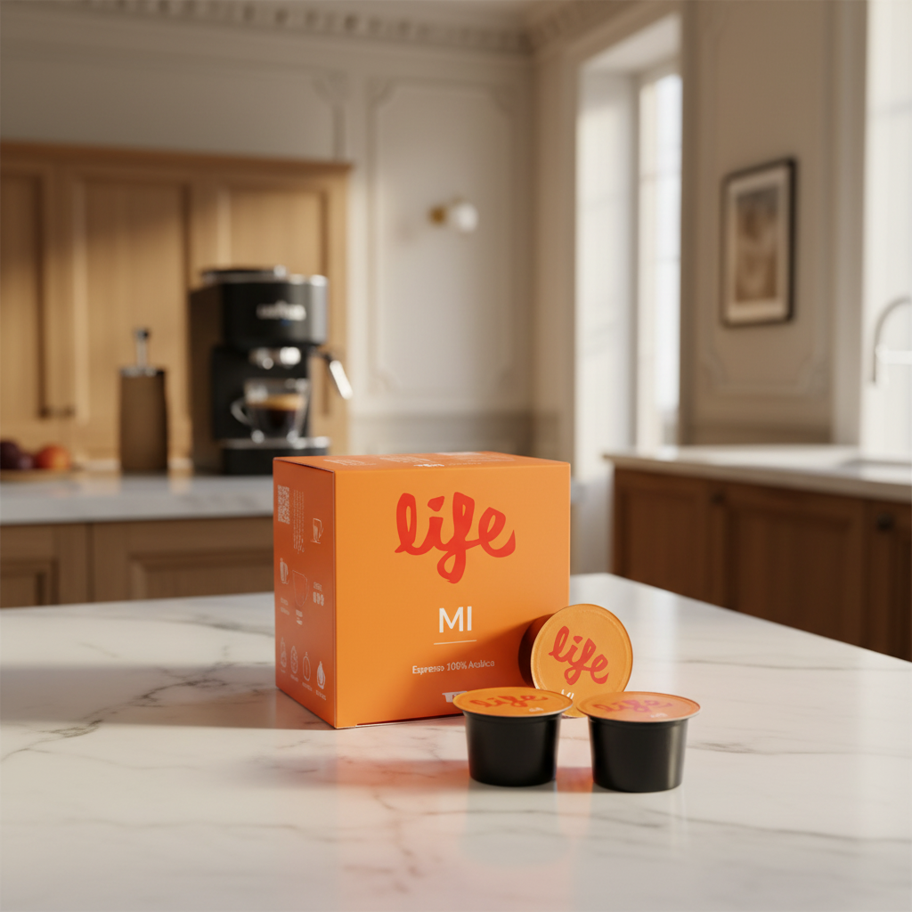 CÁPSULA COMPATIBLE A MODO MIO® MI ESPRESSO  100% ARÁBICA