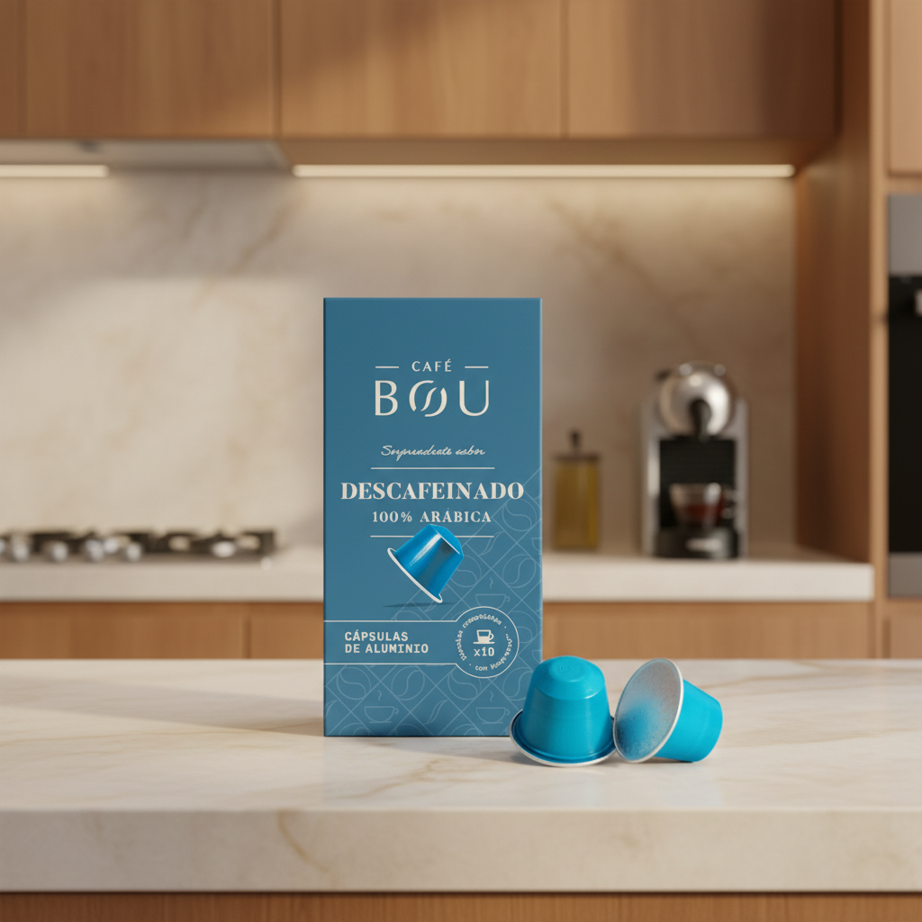 CÁPSULA COMPATIBLE NESPRESSO-DESCAFEINADO 100% ARÁBICA