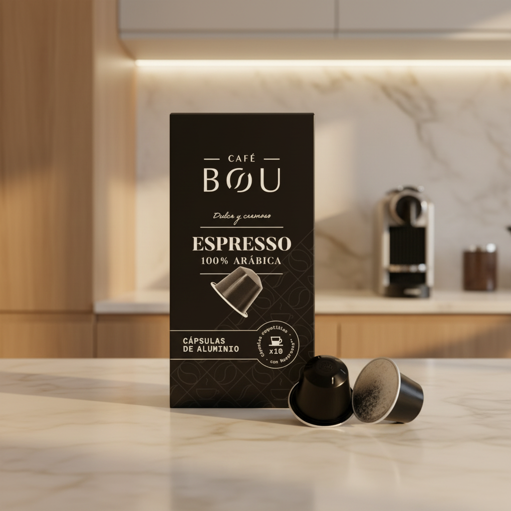 CÁPSULA COMPATIBLE NESPRESSO-ESPRESSO 100% ARÁBICA