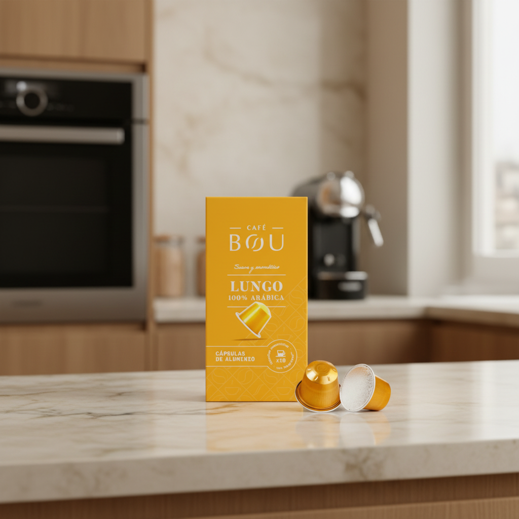 CÁPSULA COMPATIBLE NESPRESSO-LUNGO 100% ARÁBICA