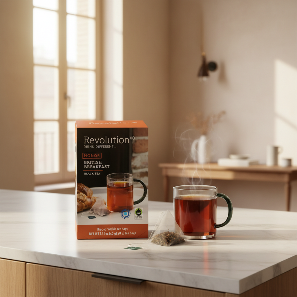 TÉ NEGRO INGLÉS - 20 PIRÁMIDES