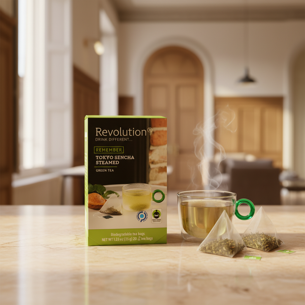 TÉ VERDE SENCHA-20 PIRÁMIDE