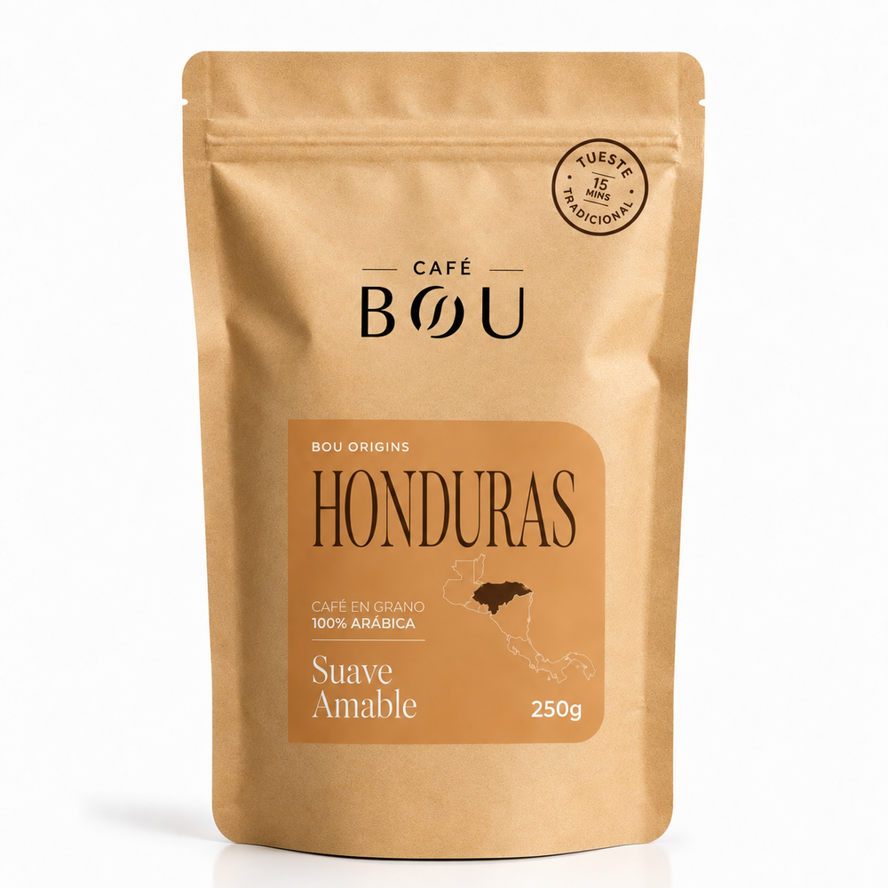CAFÉ EN GRANO BOU ORIGINS HONDURAS - 250 g
