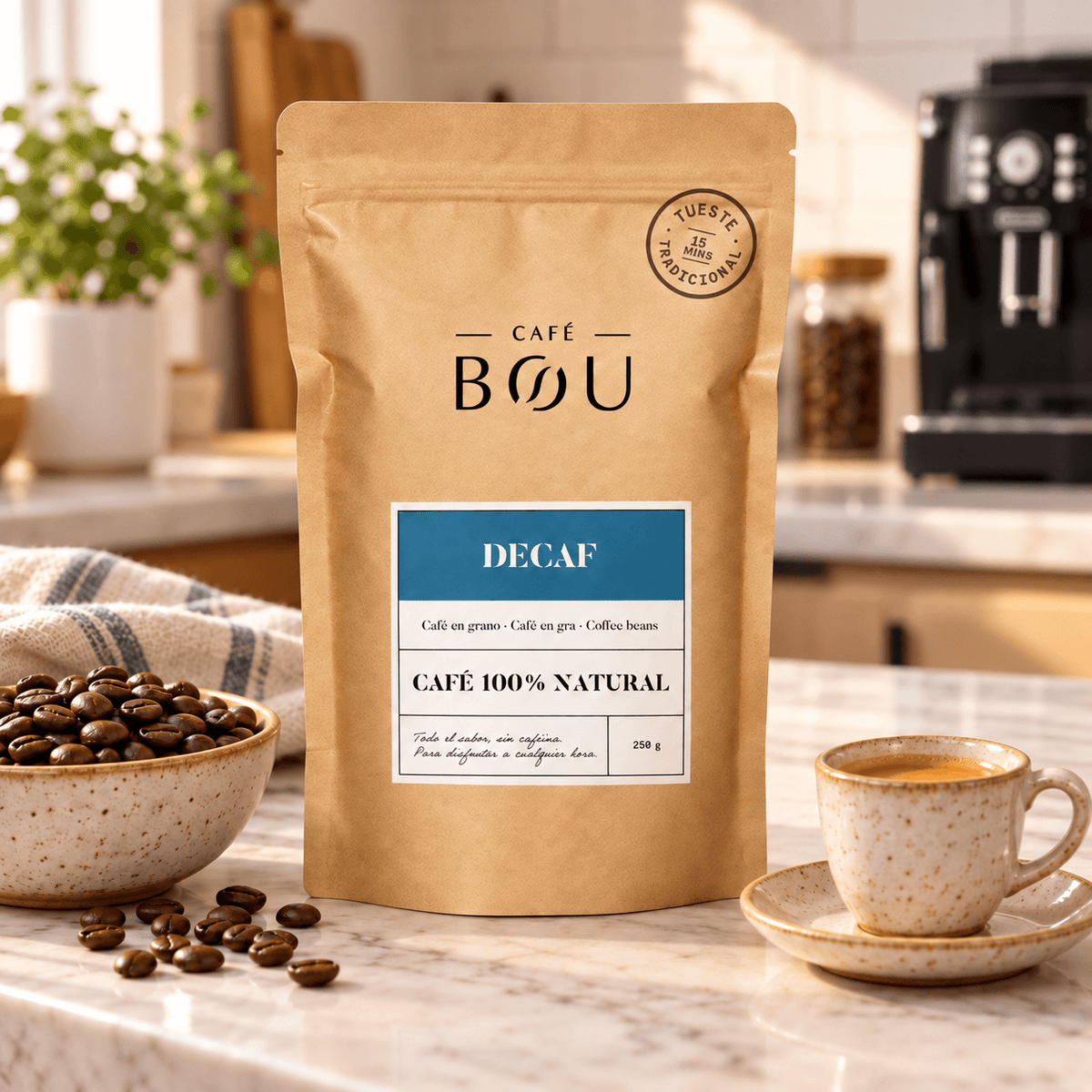 Bodegón lifestyle Decaf Grano