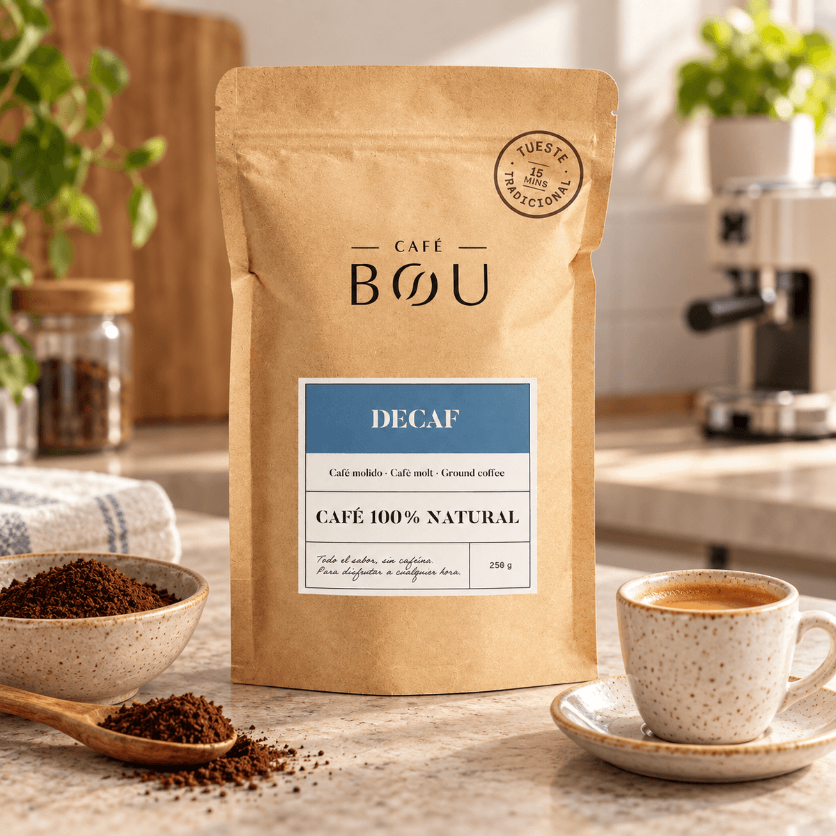 Bodegón lifestyle Decaf Molido