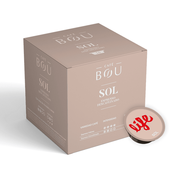 CÁPSULA COMPATIBLE A MODO MIO® SOL  ESPRESSO DESCAFEINADO