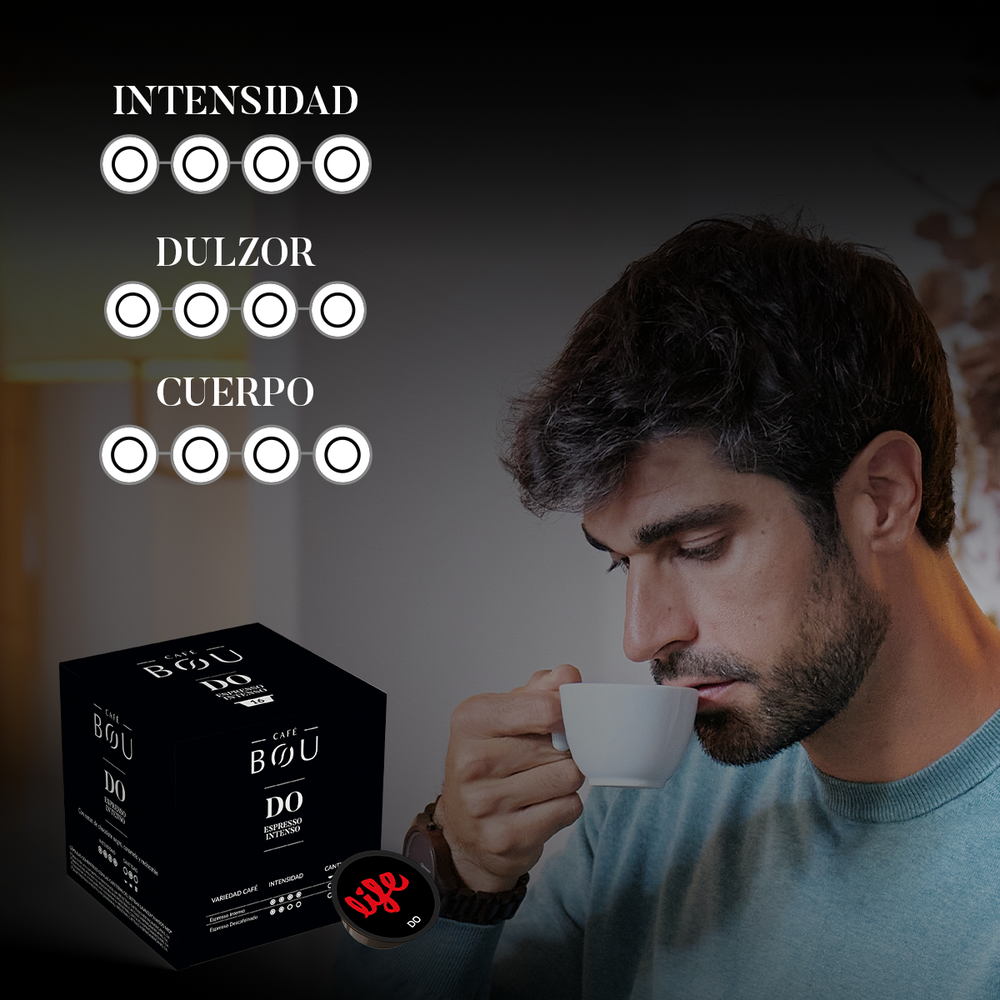 
                  
                    CÁPSULA COMPATIBLE A MODO MIO® DO ESPRESSO INTENSO
                  
                