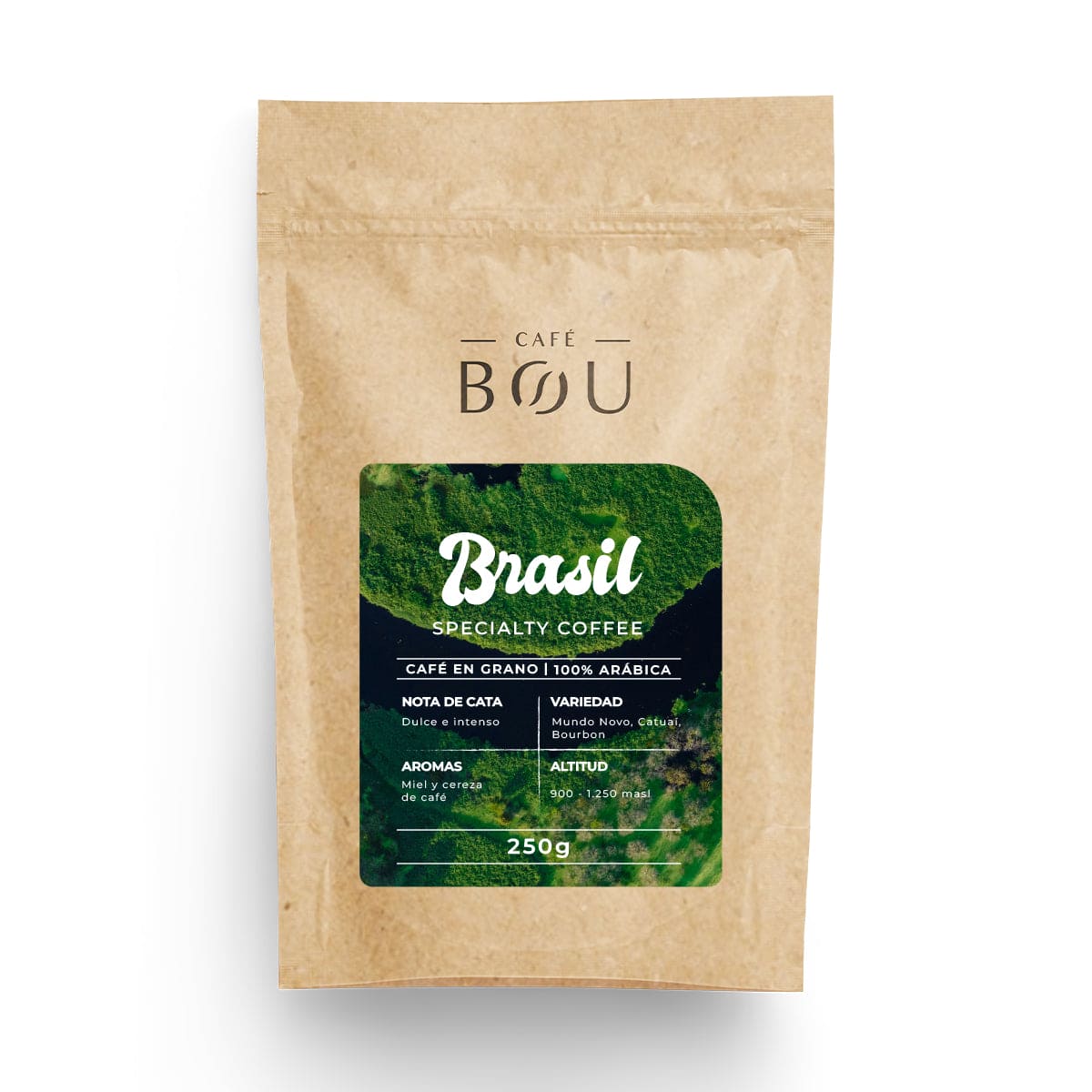 CAFÉ DE ESPECIALIDAD EN GRANO BRASIL-250 g
