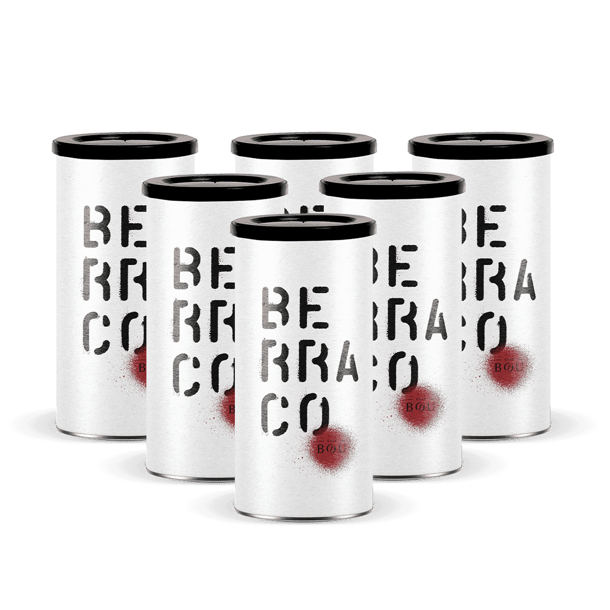CAFÉ DE ESPECIALIDAD EN GRANO BERRACO -Bote 170 g PACK 6 uds.