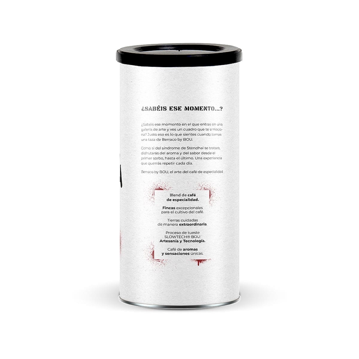 CAFÉ DE ESPECIALIDAD EN GRANO  BERRACO-Bote 170 g