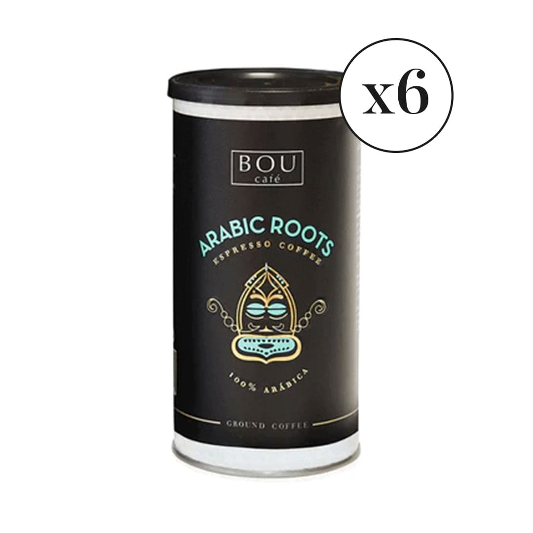 CAFÉ MOLIDO - ESPRESSO ARABIC ROOTS / 100% arábica PACK 6