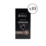 CÁPSULA COMPATIBLE NESPRESSO-ESPRESSO 100% ARÁBICA PACK 10