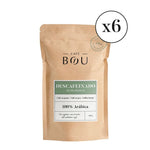CAFÉ GRANO ECOLÓGICO DESCAFEINADO / 100% ARÁBICA PACK 6
