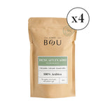 CAFÉ MOLIDO ECOLÓGICO DESCAFEINADO / 100% Arábica - PACK 4
