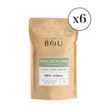 CAFÉ MOLIDO ECOLÓGICO DESCAFEINADO / 100% Arábica - PACK 6