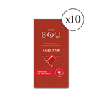 CÁPSULA COMPATIBLE NESPRESSO-INTENSO PACK 10