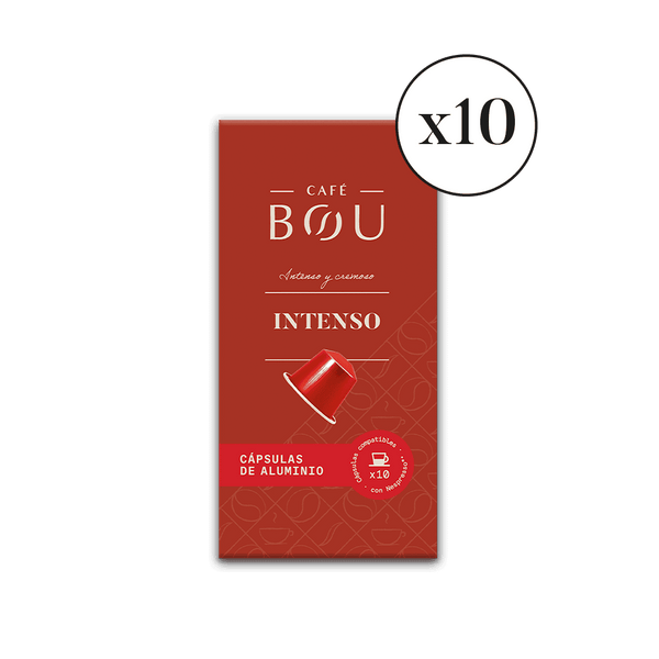CÁPSULA COMPATIBLE NESPRESSO-INTENSO PACK 10