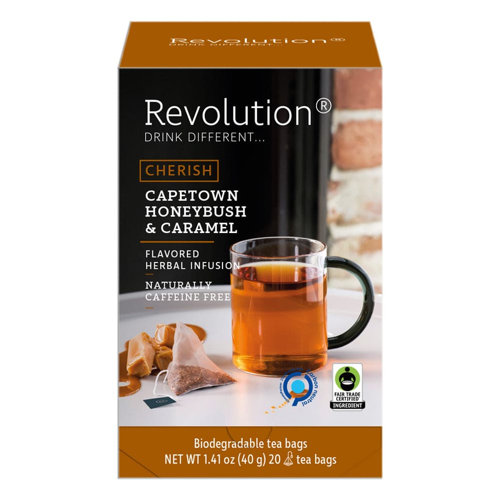 ROOIBOS CON SABOR A CARAMELO - 20 PIRÁMIDES