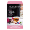 TÉ VERDE CON ARÁNDANO ROJO Y PÉTALO DE ROSA - 20 PIRÁMIDE