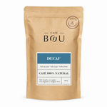 CAFÉ DESCAFEINADO EN GRANO BOU DECAF - 250 g