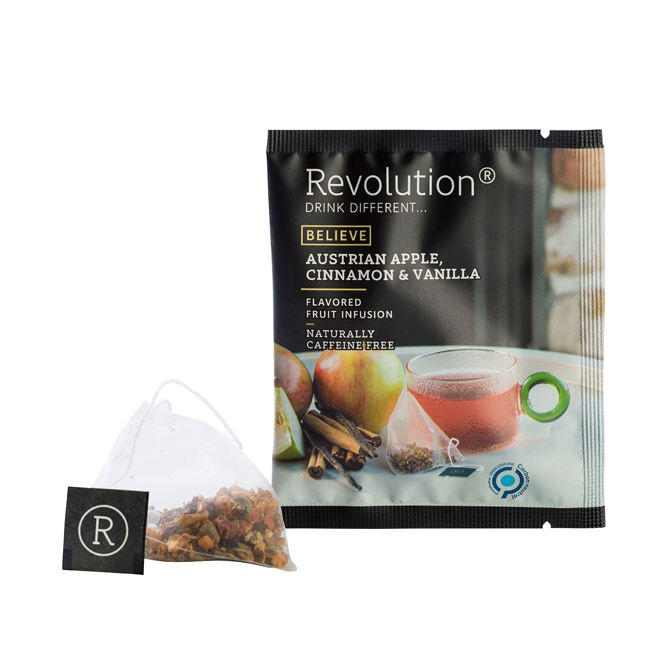 INFUSIÓN MANZANA, CANELA Y VAINILLA  - 20 PIRÁMIDES